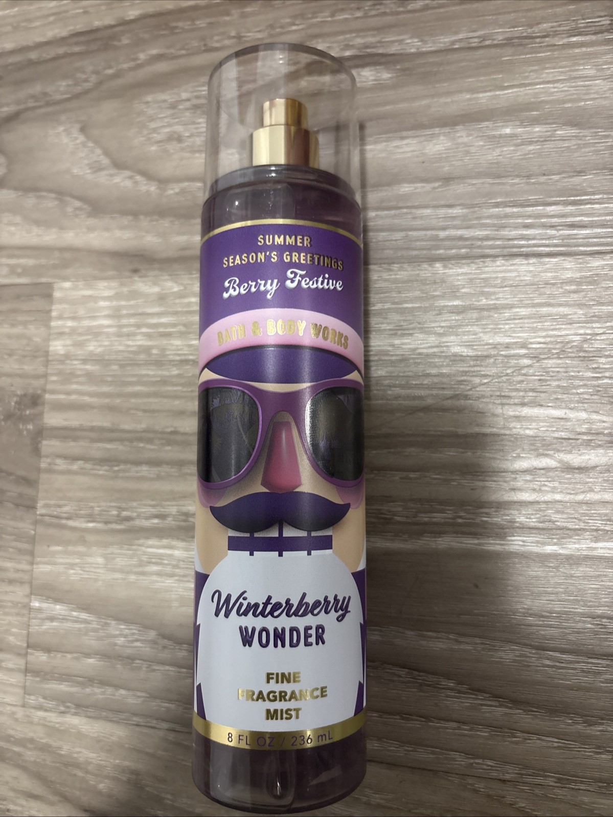Bath & Body Works Winterberry Wonder Fine Fragrance Mist Spray 8 Fl Oz