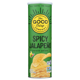 The Good Crisp Company Spicy Jalapeno Potato Crisps 5.6 Oz