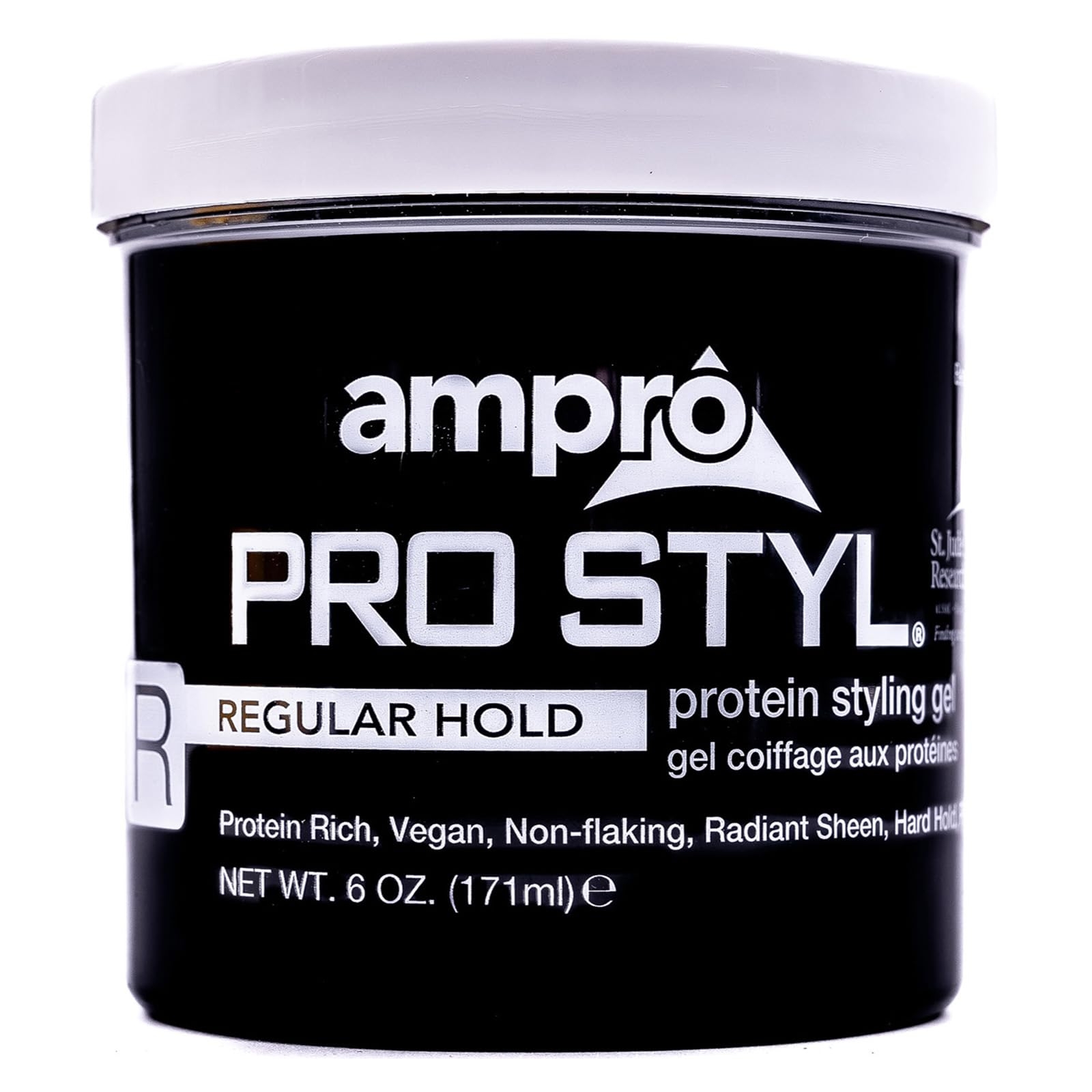 Photo of Ampro Regular Hold Protein Hair Styling Gel, Moisturizing, Unisex, 6oz