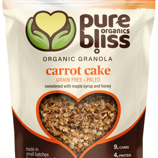 Pure Bliss Carrot Cake Granola