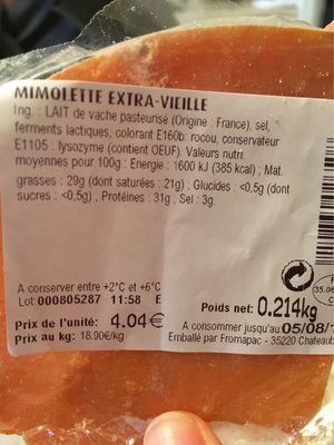 Mimolette Extra Vieille