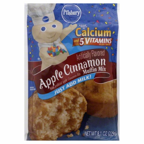 Apple Cinnamon Flavored Muffin Mix, Apple Cinnamon