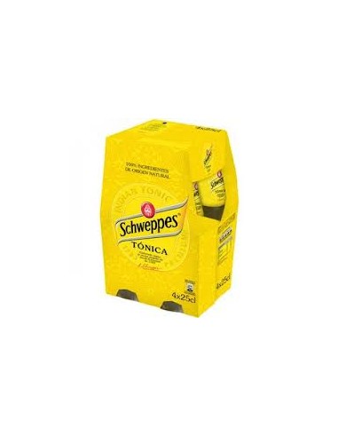 TONICA SCHWEPPES BOT.VIDRIO 20CL P-4