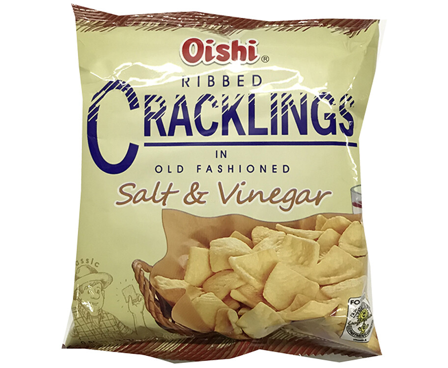 Oishi Cracklings Salt & Vinegar