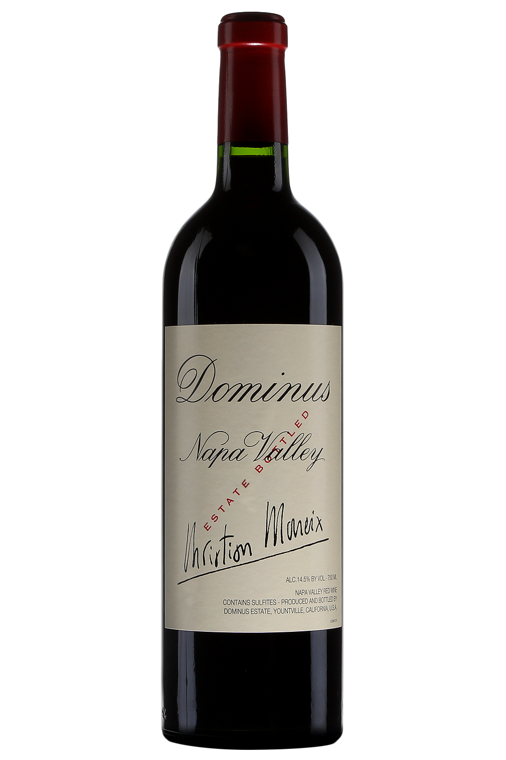 Dominus Label Dominus Napa Valley Red 2012 Estate 750ml — GTIN-14 0636595112752 — Go-UPC