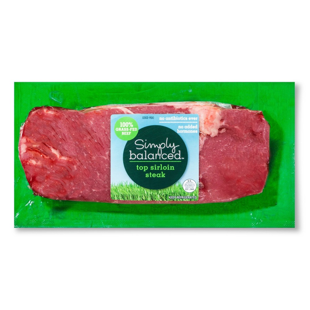 Grass Fed Beef Sirloin Steak