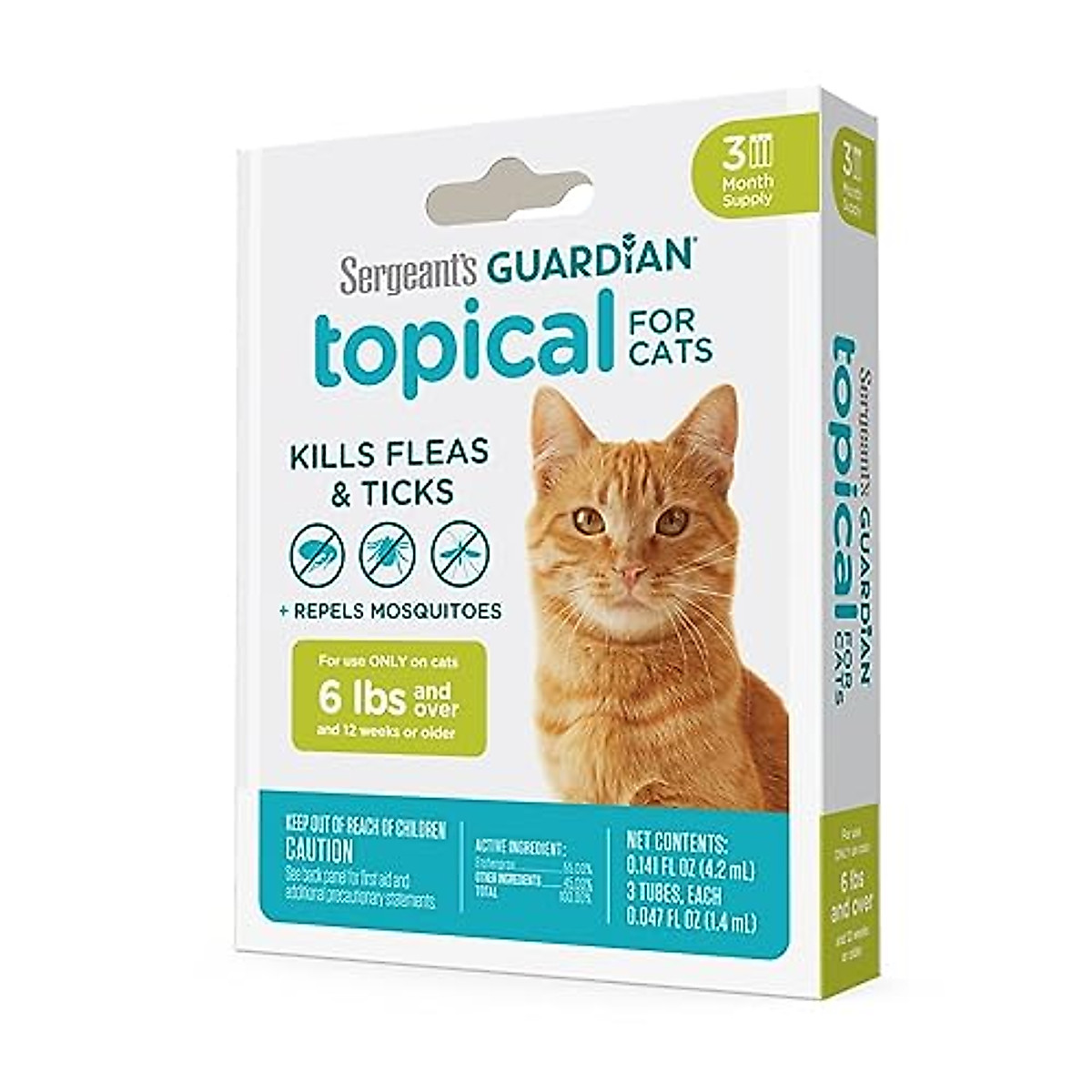 Sergeant's Guardian Flea & Tick Topical For Cats