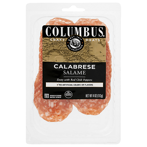 Zesty with Red Chili Peppers Calabrese Salame, Zesty with Red Chili Peppers