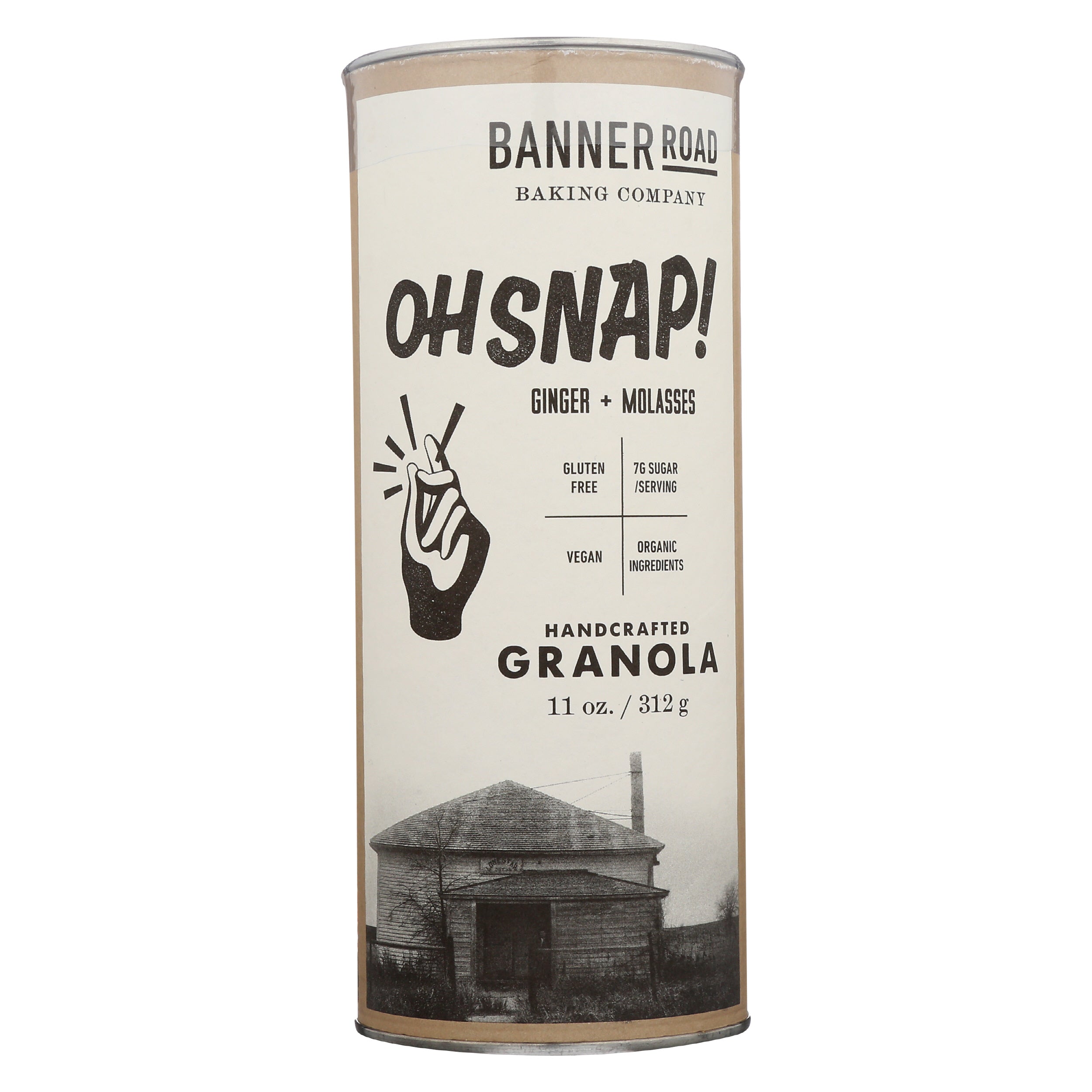 Oh Snap! Ginger + Molasses Organic Granola, Oh Snap!