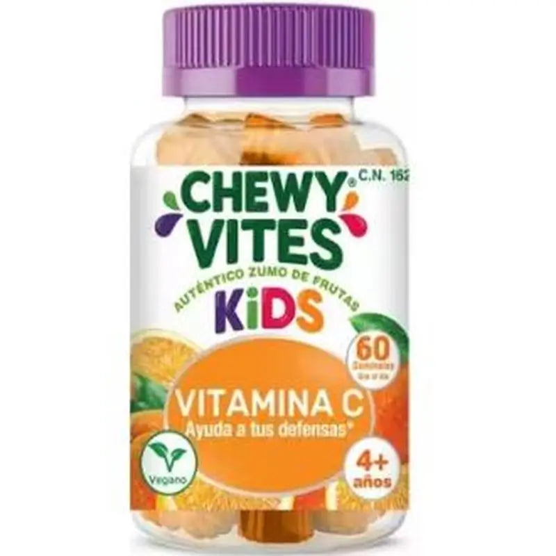 CHEWY VITES VITAMINA C 60U.