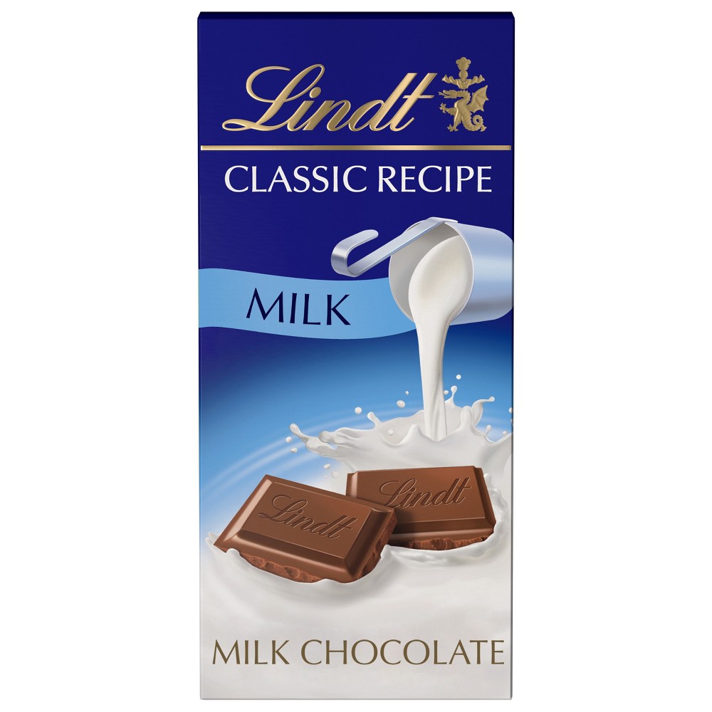 Photo of Lindt Classic Recipe Milk Chocolate Candy Bar - 4.4 Oz