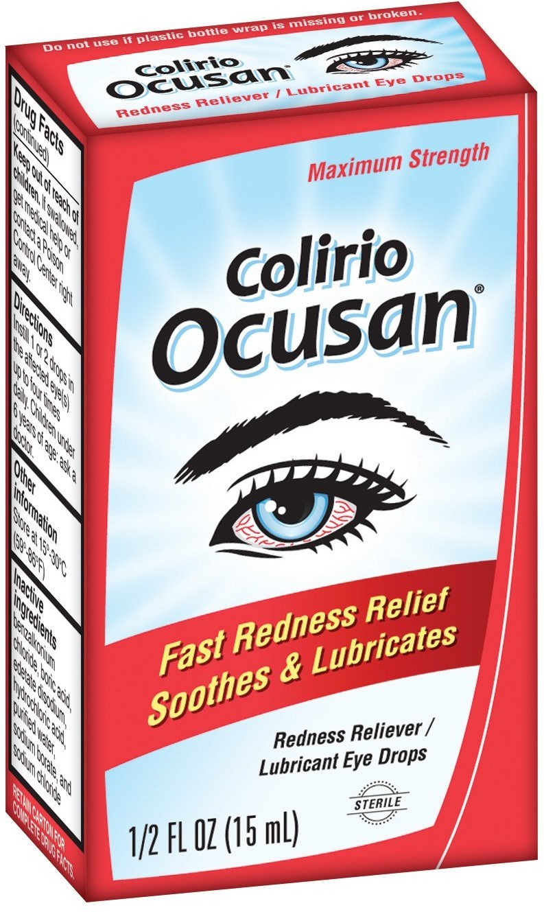 Colirio Ocusan Sterile Eye Drops Extra