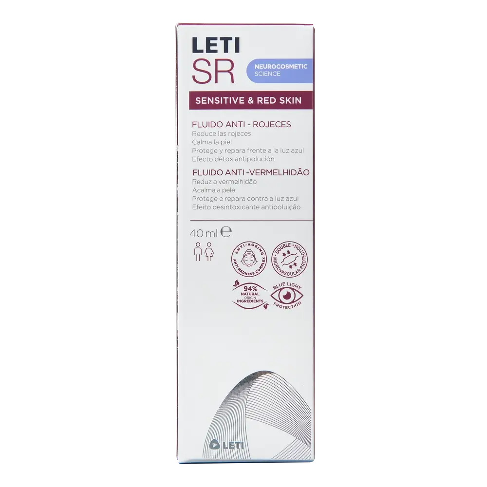 LETISR FLUÏD ANTI-VERMELLORS 40ML