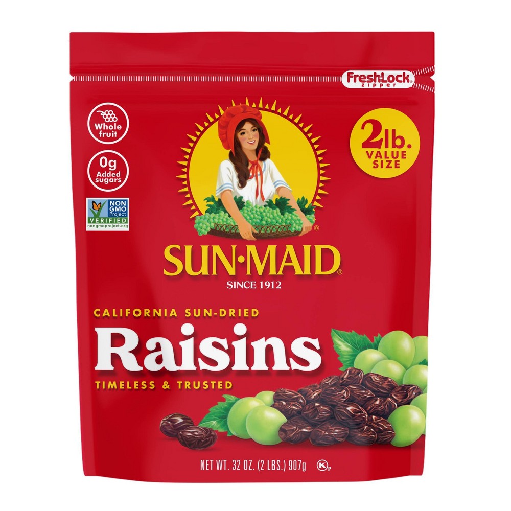 Sun-Maid California Dried Raisins 32 Oz. Bag