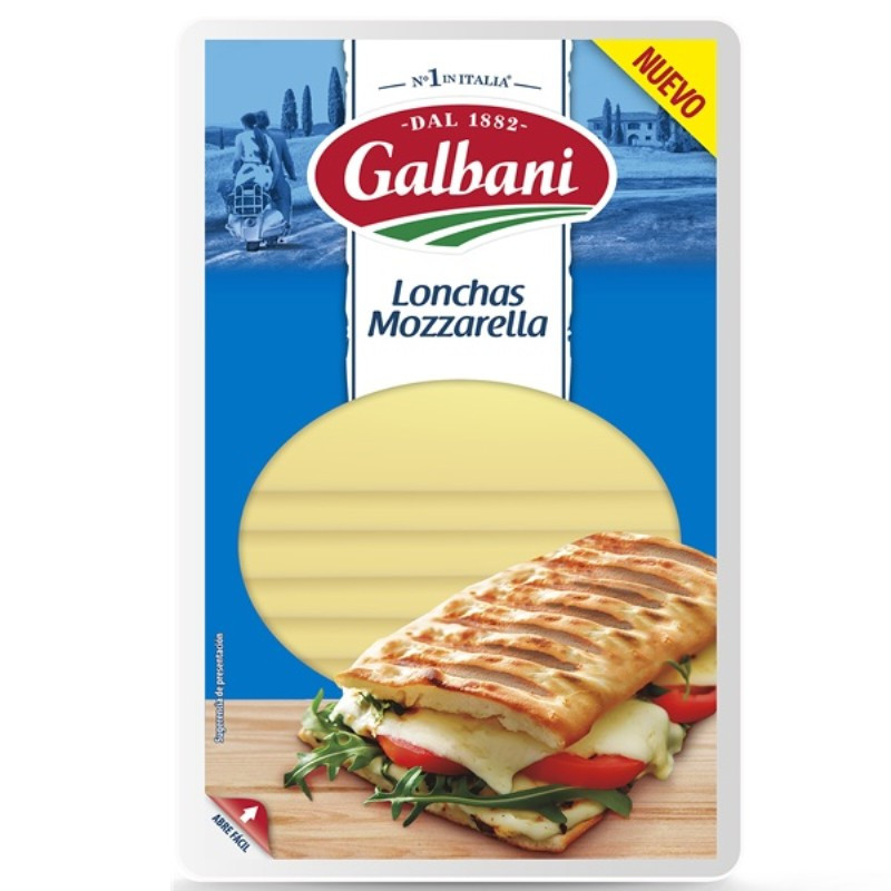 QUESO LONCH.MOZZARELLA GALBANI 100 G