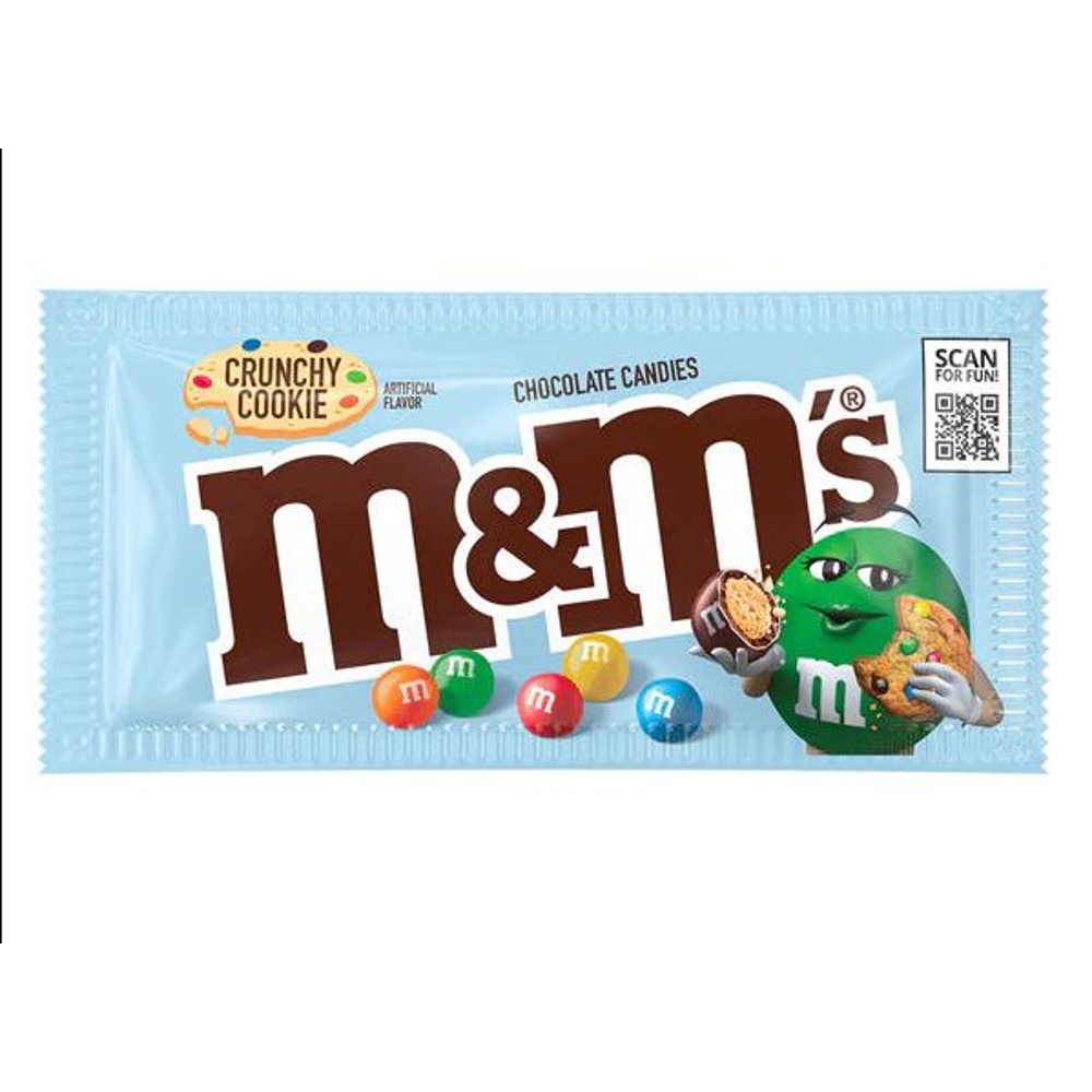 M&M's Crunchy Cookie Milk Chocolate Candy — UPC 40000580881 — Go-UPC