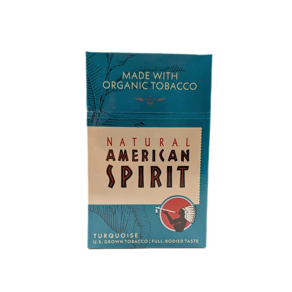 Photo of American Spirit Cigarettes, Natural, Class A, Turquoise