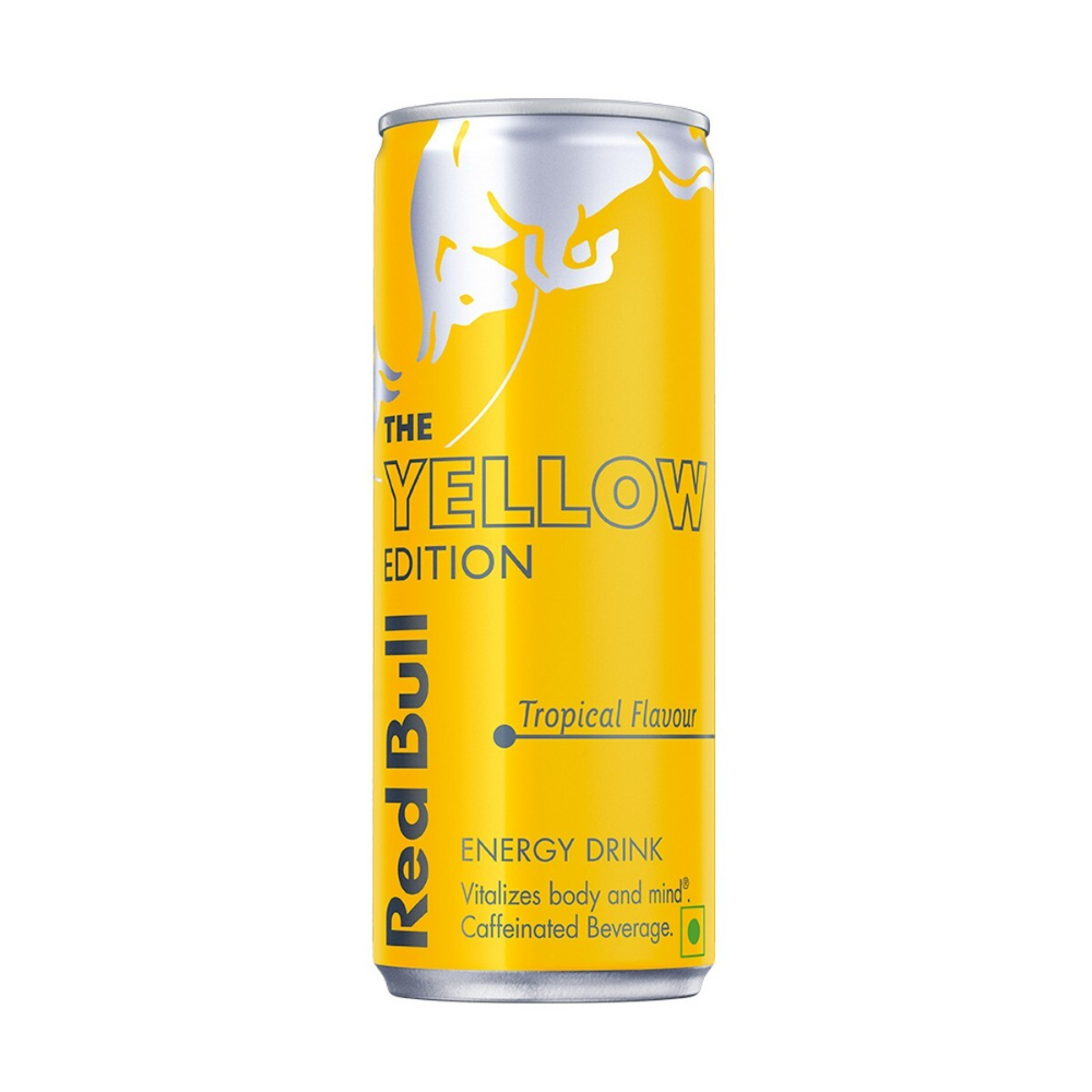 Photo of Red Bull Yellow Edition Tropical Punch Energy Drink – 12 Fl Oz Can