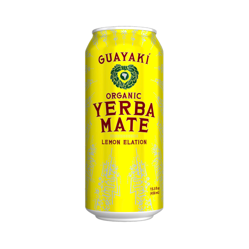 Photo of Guayaki Yerba Mate, Organic, Lemon Elation 15.5 Fl Oz