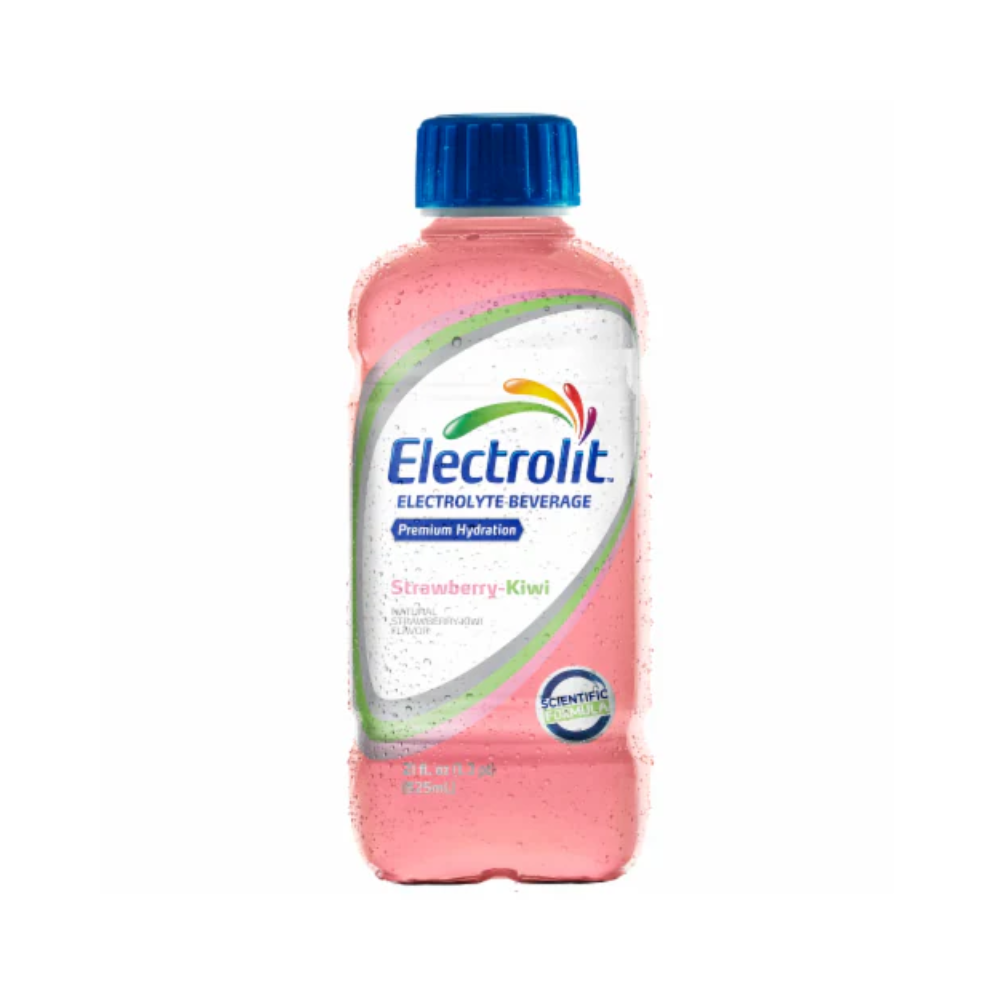 Electrolit Electrolyte Beverage, Strawberry Kiwi, Premium Hydration 21 Fl Oz