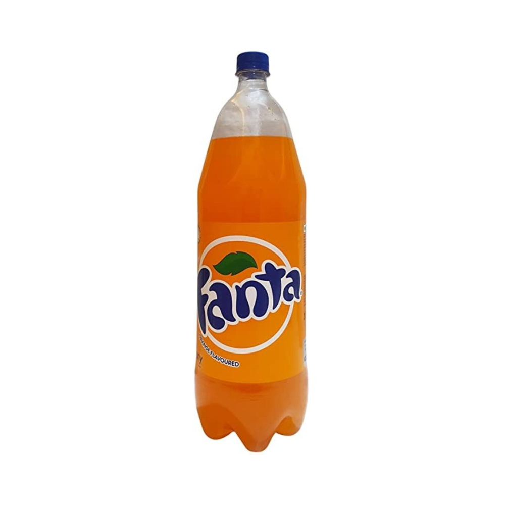 Photo of Fanta Orange Soda Fruit Flavored Soft Drink, 2 Liters