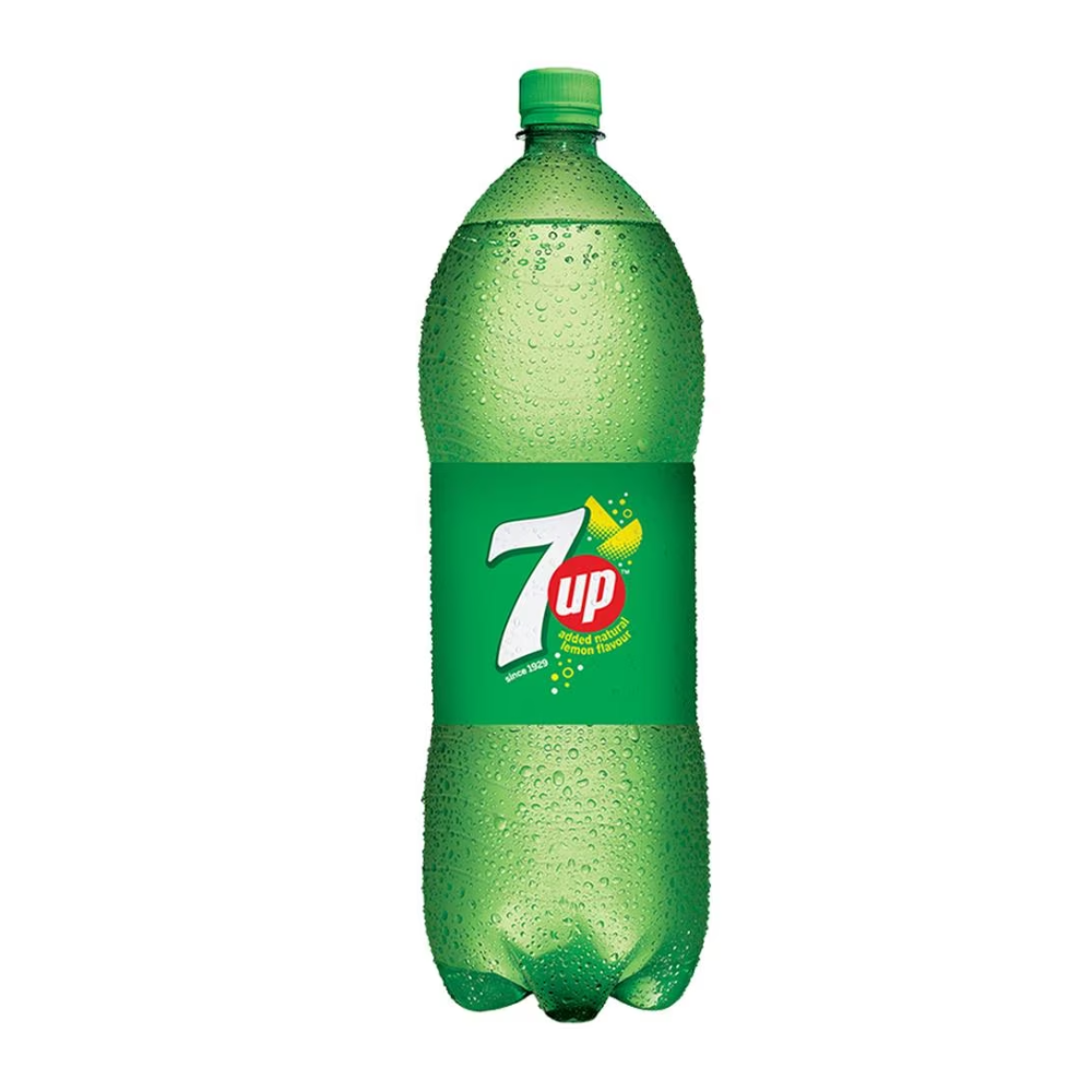 Photo of 7UP 7 Up Lemon Lime Soda, 2 L Bottle