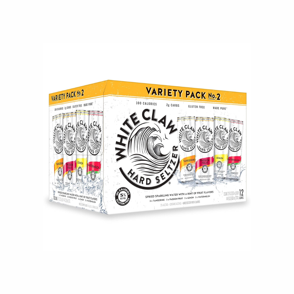 Photo of White Claw Hard Seltzer Variety Pack No. 2 - 12pk/12 Fl Oz Slim Cans