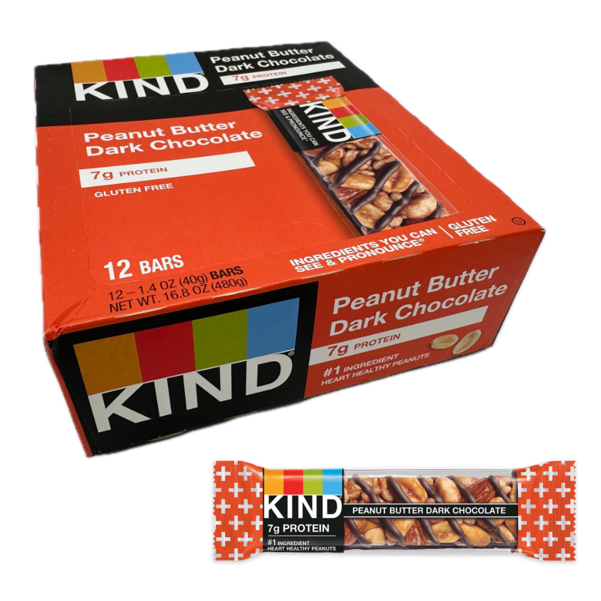 Kind Bar - Peanut Butter Dark Chocolate Plus Protein