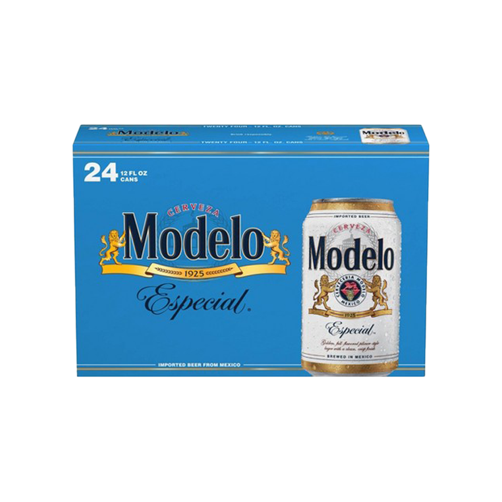 Photo of Modelo Especial Mexican Lager Import Beer, 24 Pack, 12 Oz Cans