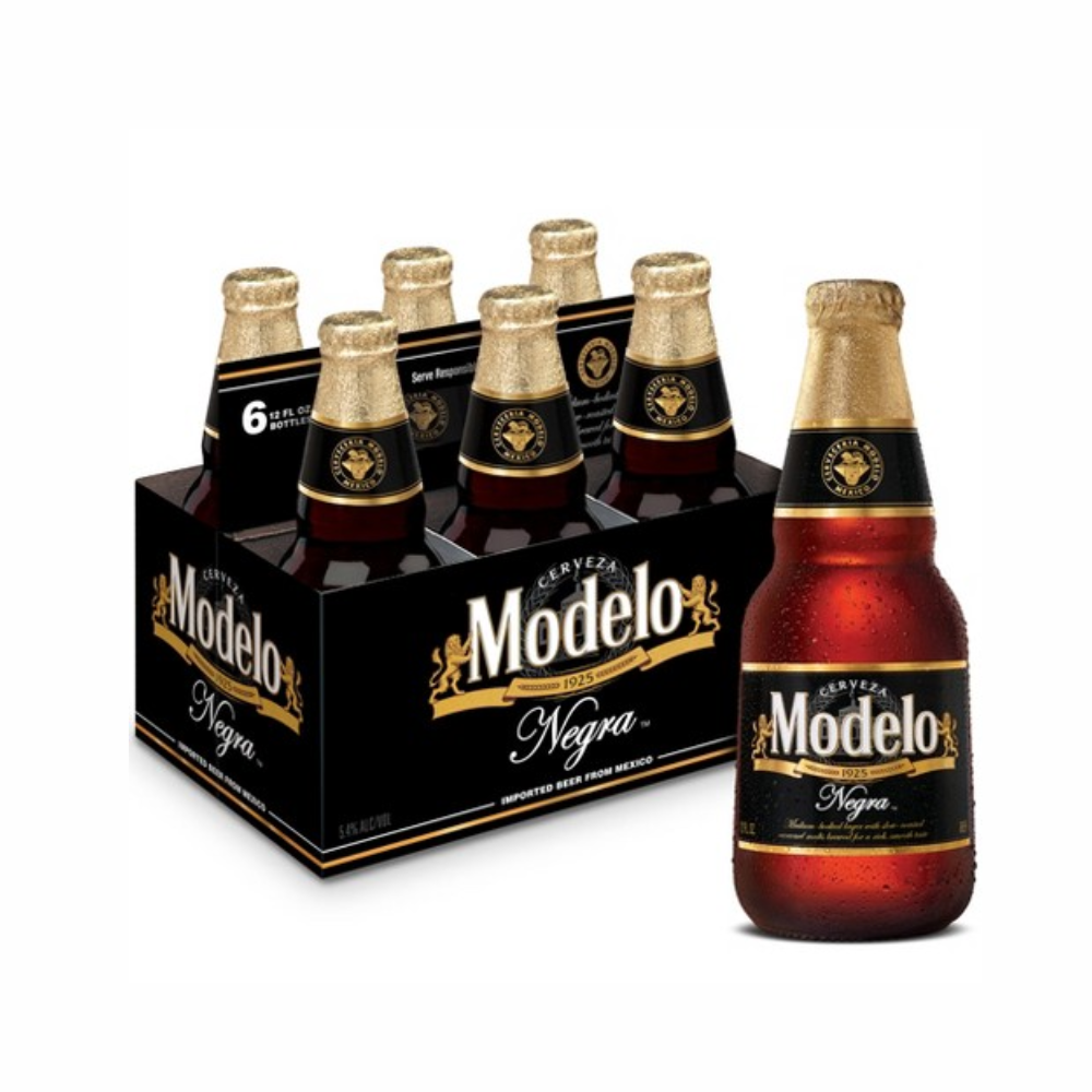 Photo of Modelo Negra Mexican Amber Lager Beer Bottles