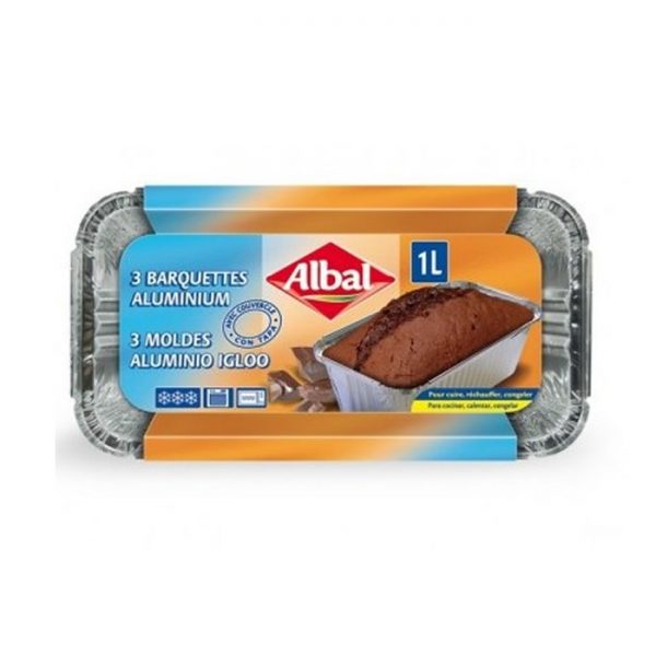 MOLDES ALUM.ALBAL PASTEL 21X11 P-3