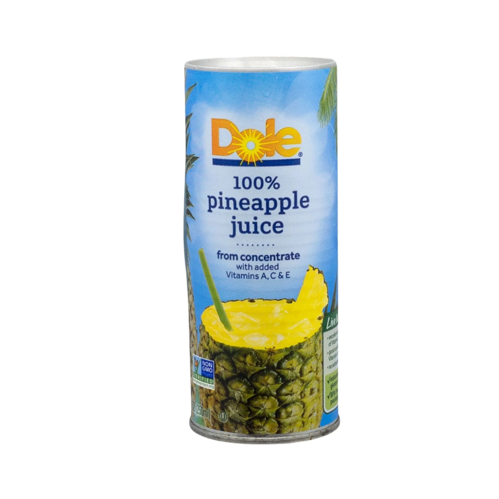 Photo of Dole 100% Juice Pineapple Paradise 8.4 Fl Oz Can