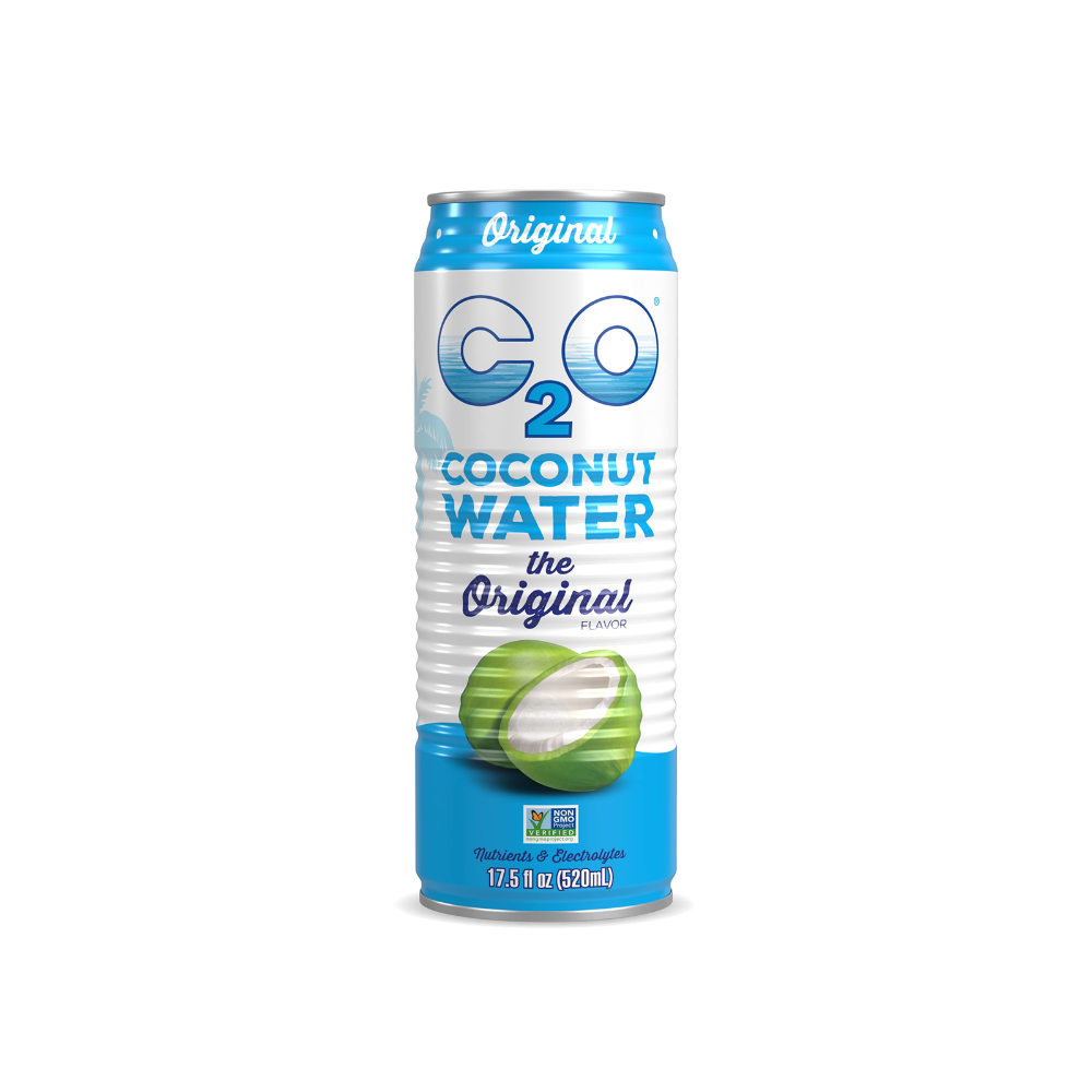 Photo of C2O Pure Coconut Water - Original - Case Of 12 - 33.8 Fl Oz