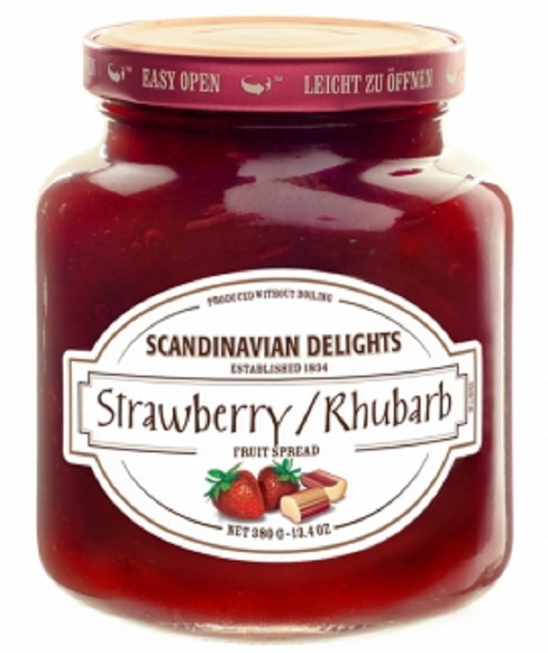 Photo of Scandinavian Delights Strawberry Rhubarb Fruit Spread