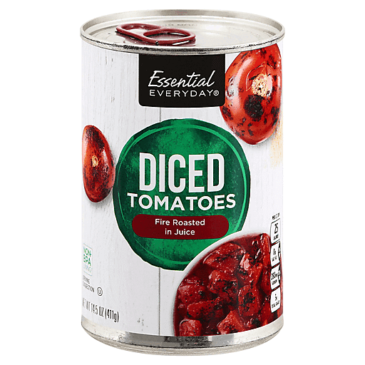 Fire Roasted in Juice Diced Tomatoes, Fire Roasted