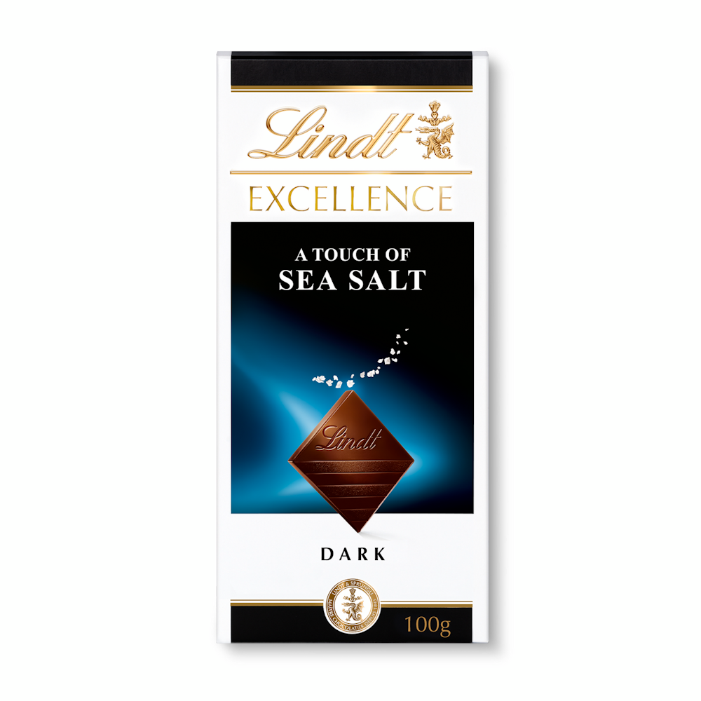 CHOCO.LINDT EXCELL.FLOR DE SAL 100GR