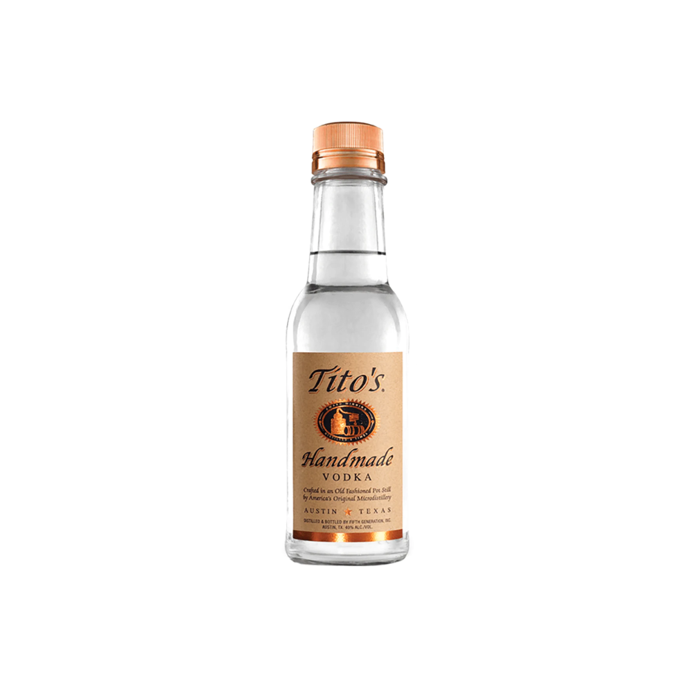 Tito's Handmade Vodka 50 Ml Bottle — UPC 619947000068 — Go-UPC