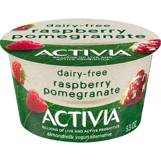 Raspberry Pomegranate Dairy-Free Almondmilk Yogurt Alternative, Raspberry Pomegranate