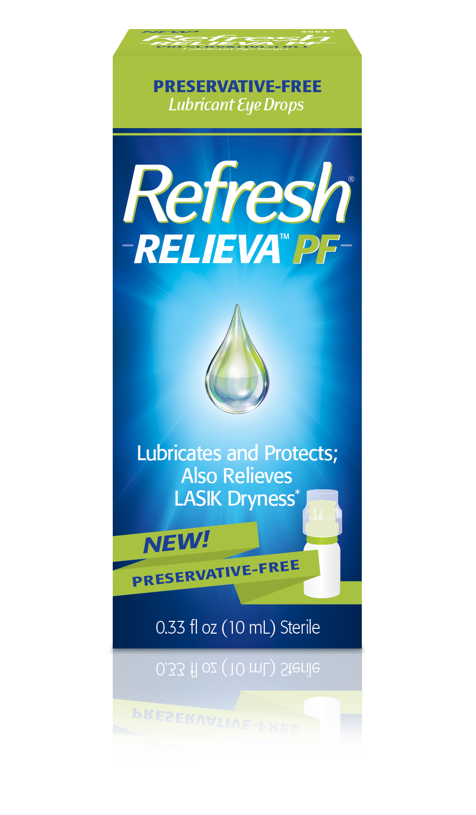Refresh Eye Drops - Relieva Pf Lubricate&Protect 0.33 Fl Oz (10Ml)