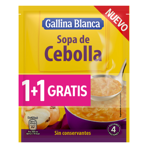 SOPA G.B. CEBOLLA 1+1 GRATIS