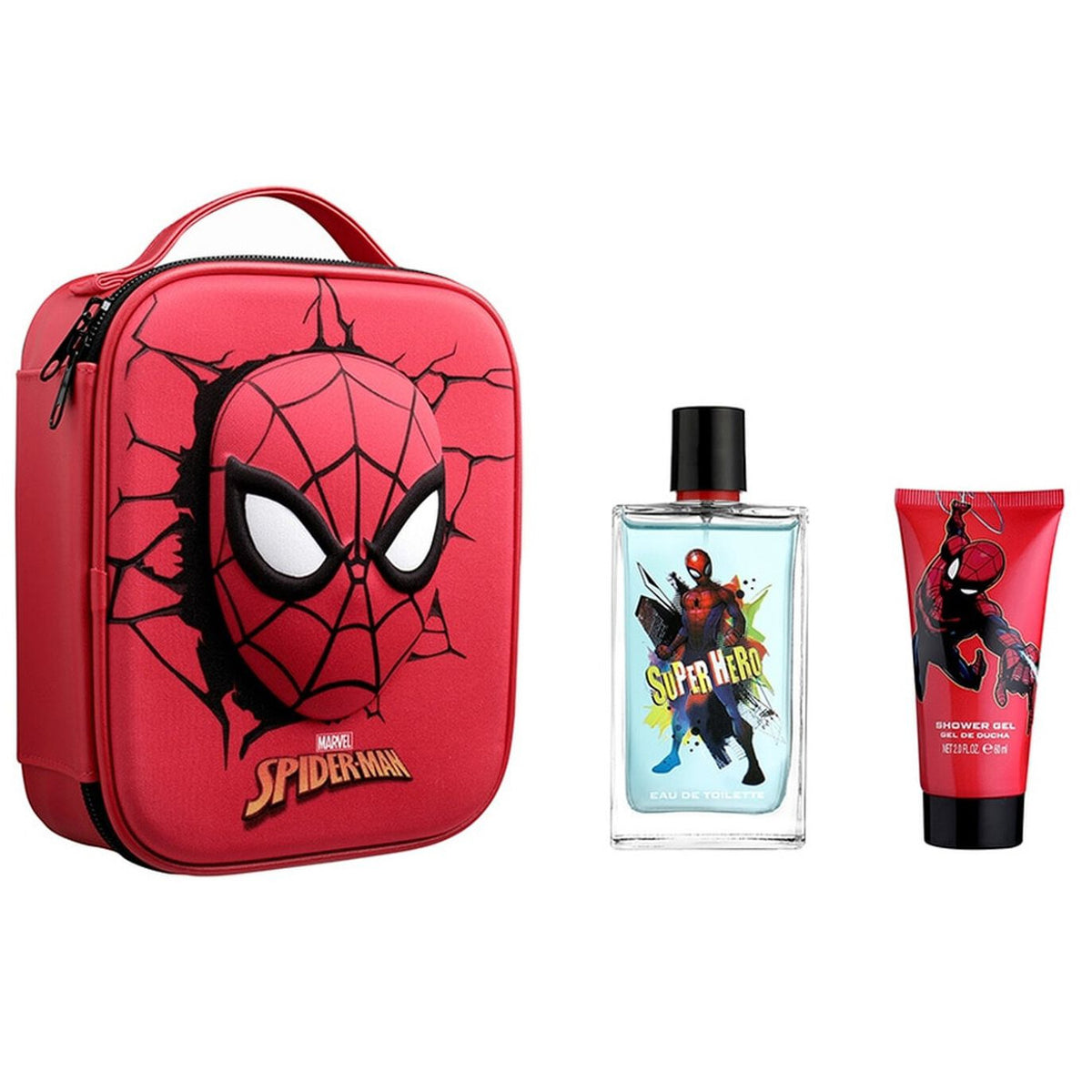 SET SPIDERMAN COÒNIA+GEL DUTXA