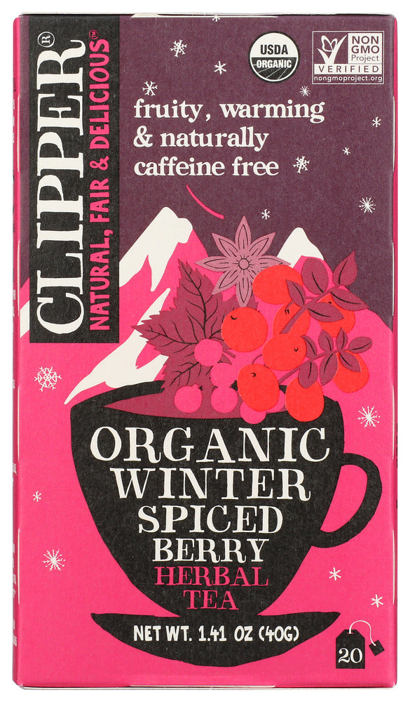 Winter Spiced Berry Organic Herbal Tea, Winter Spiced Berry