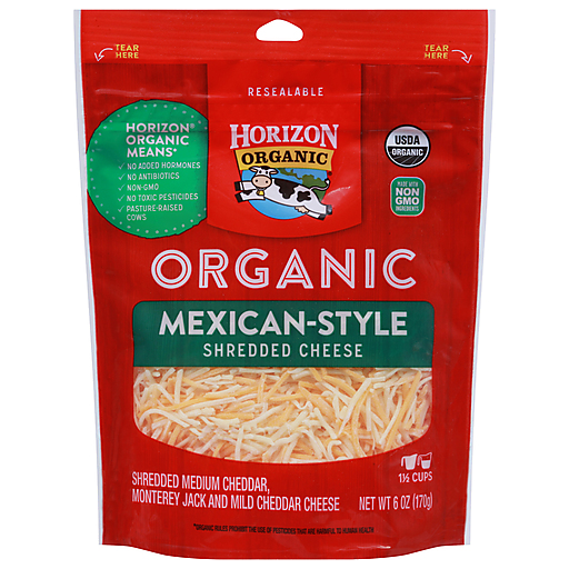 Mexican-Style Organic Shredded Cheese, Mexican-Style
