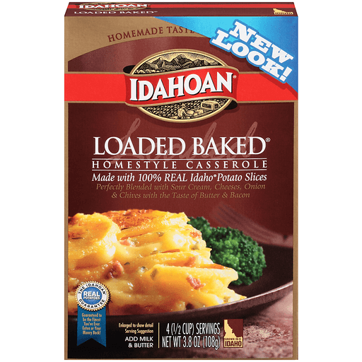 Idahoan, Loaded Baked, Homestyle Casserole