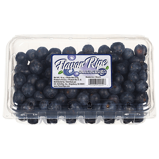 Flavor Ripe Blueberries 18 Oz — UPC 33383222417 — Go-UPC