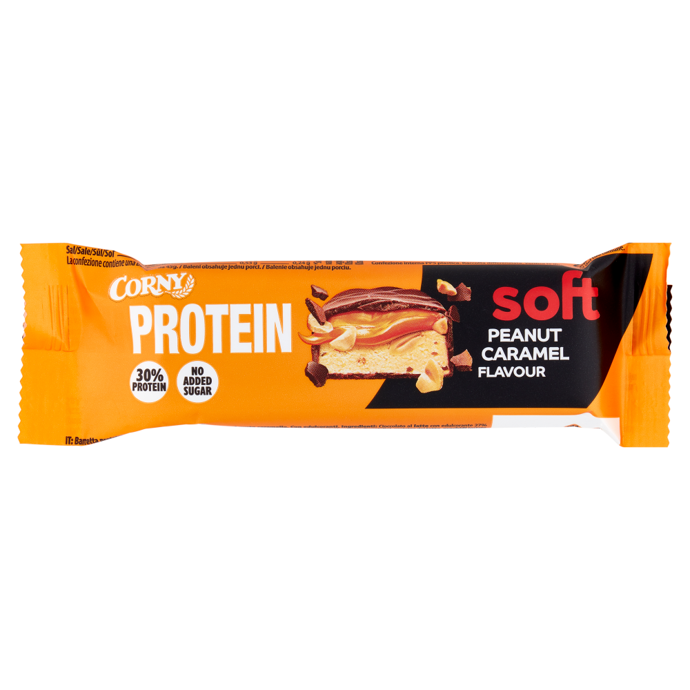 BARRITA CORNY PROTEIN PEANUT CARAMEL 45G