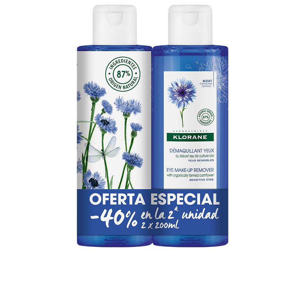 PACK DUO LOCIÓ DESMQ. ACIANO ULLS 200ML KLORANE
