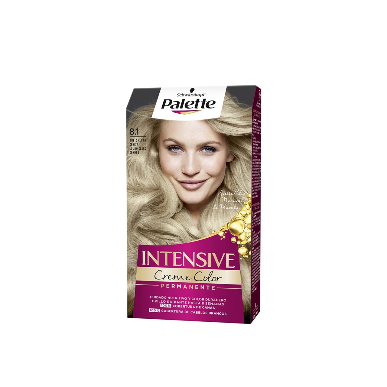 PALETTE INTENSE 8.1 RUBIO CLARO CENIZA