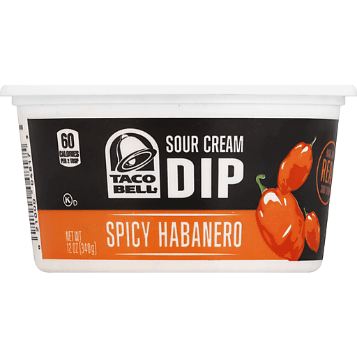 Spicy Habanero Sour Cream Dip, Spicy Habanero