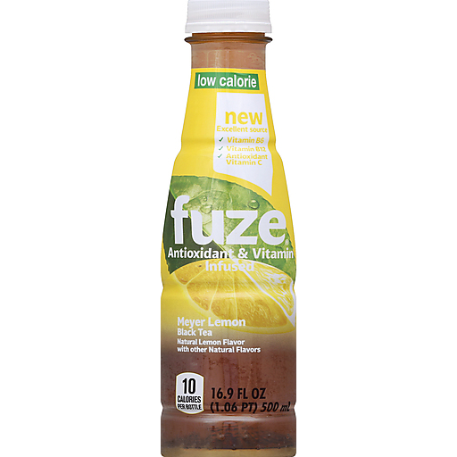 Fuze Meyer Lemon Tea Bottle, 16.9 Fl Oz
